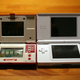 Una Game & Watch de dos pantallas, junto a la actual DS. Foto: Nicolas Nova
